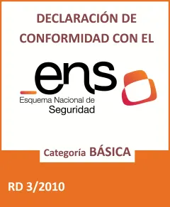 Esquema Nacional de Seguridad - Declaración de Conformidad (categoría BÁSICA)